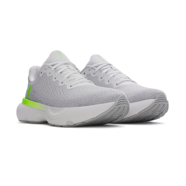 Under Armour Infinite - Distant Gray/Halo Gray/Hyper Green