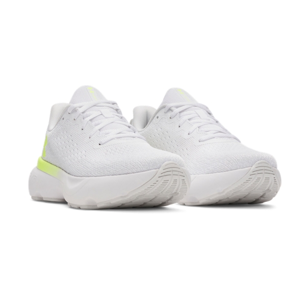 Under Armour Infinite - White/Distant Gray/High Vis Yellow