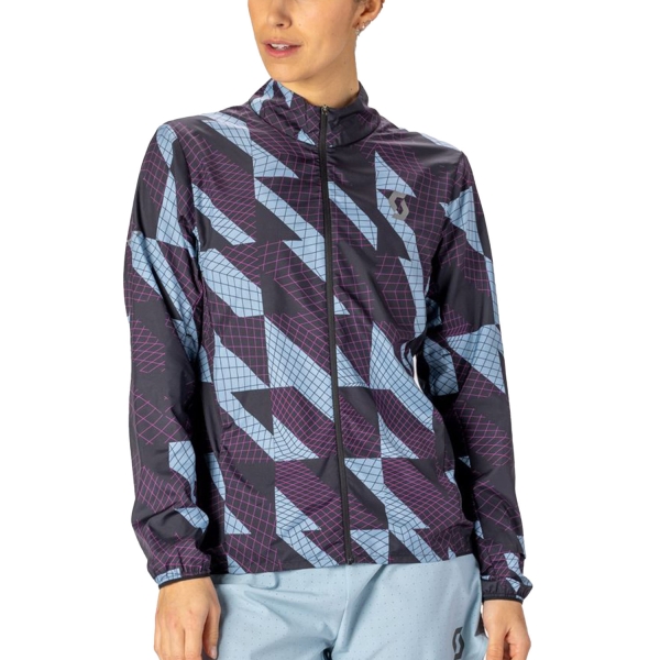 Chaqueta Running Mujer Scott Endurance Tech Chaqueta  Black/Morning Blue 4213548011