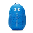 Under Armour Hustle Sport 6.0 Zaino - Blue Atlantis/Black/Metallic Silver