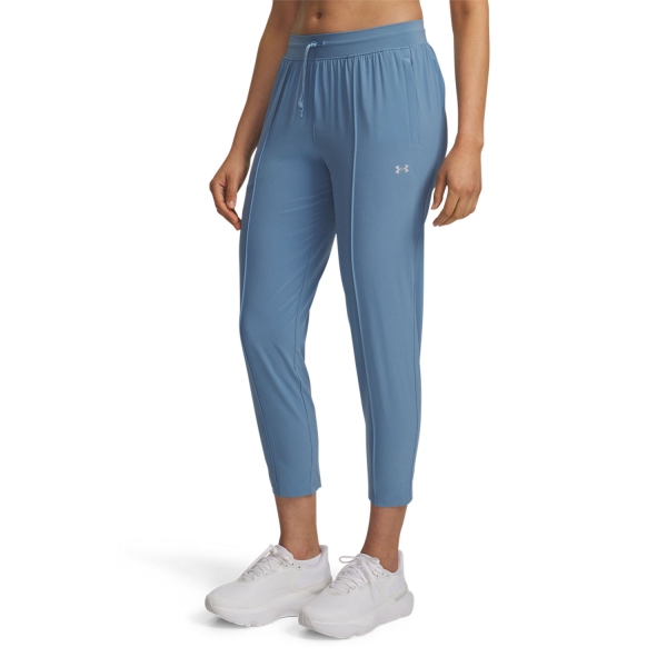 Tights Running Donna Under Armour Velociti Pro Pantaloni  Blue Smoke/Reflective 60040200418