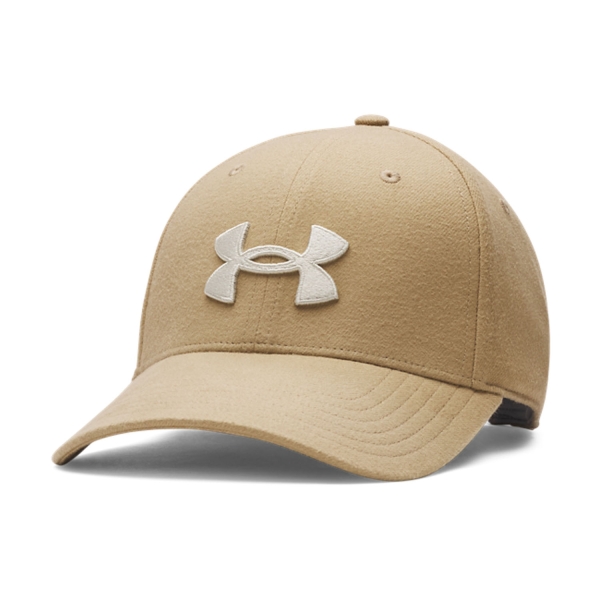 Hats & Visors Under Armour Brushed Blitzing Cap  Camel/Summit White 60071470263
