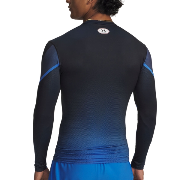 Under Armour HeatGear Sublimated Maglia - Blue Atlantis/Black/White