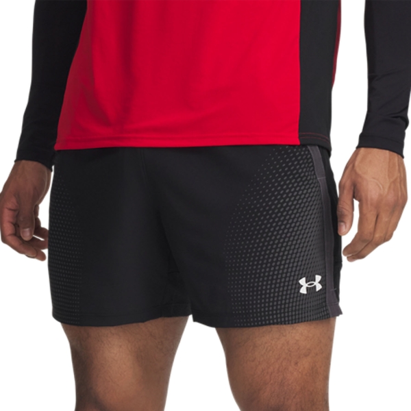 Pantaloncino Running Uomo Under Armour Vanish 6in Pantaloncini  Black/Castelrock 60076320001