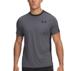 Under Armour HeatGear Wordmark T-Shirt - Castlerock/Black/White