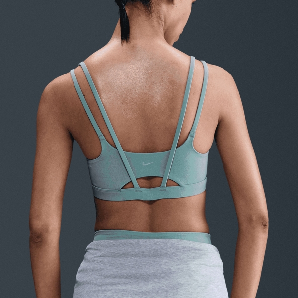 Nike Zenvy Strappy Reggiseno Sportivo - Cannon/White