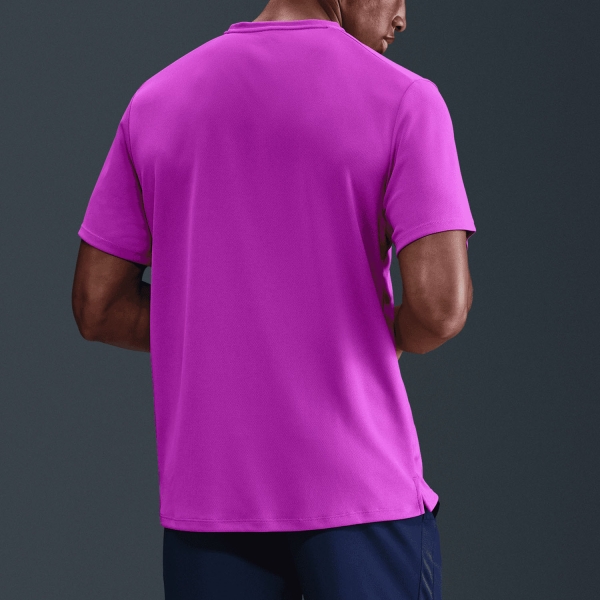 Nike Dri-FIT UV Run Division Miler Maglietta - Vivid Purple/Reflective Silver