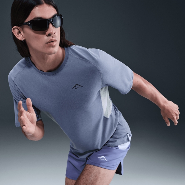 Nike Dri-FIT ADV Solar Chase Camiseta - World Indigo/Black