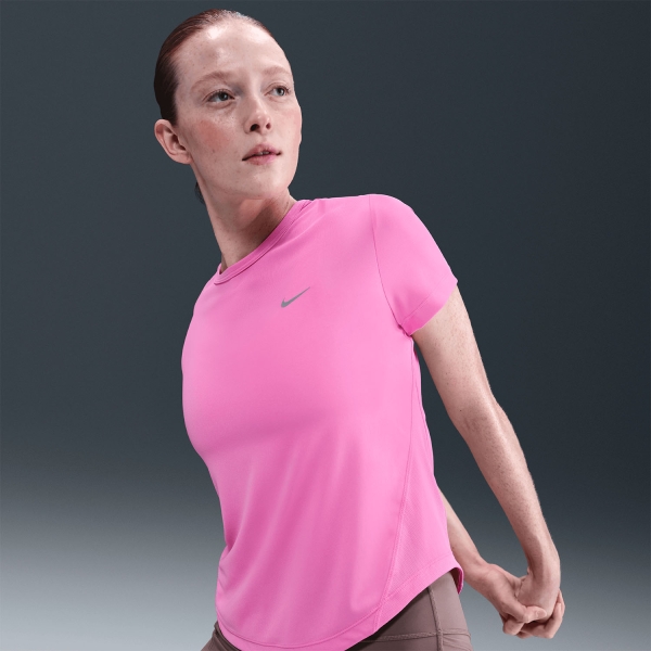 Nike Tempo Camiseta - Playful Pink/Reflective Silver