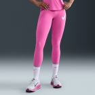 Nike Dri-FIT Tempo Swoosh 7/8 Tights - Playful Pink/Black/Reflective Silver/White