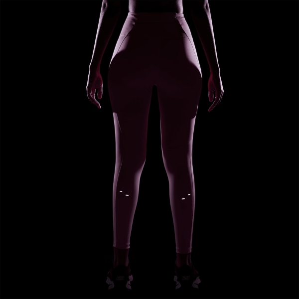 Nike Dri-FIT Tempo Swoosh 7/8 Tights - Playful Pink/Black/Reflective Silver/White