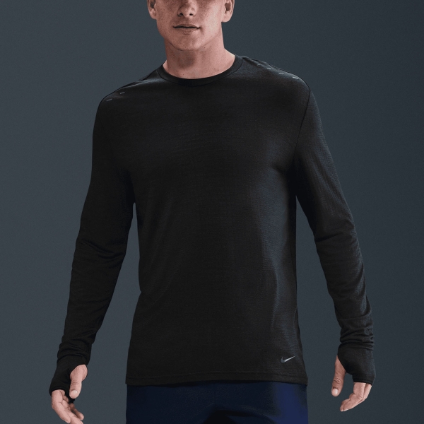 Maglia Running Uomo Nike DriFIT ADV Maglia  Black/Anthracite HV2718010