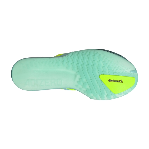 adidas adizero Adios 9 - Flash Aqua/Lucid Lemon/Zero Metallic