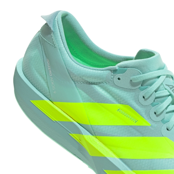 adidas adizero Adios 9 - Flash Aqua/Lucid Lemon/Zero Metallic