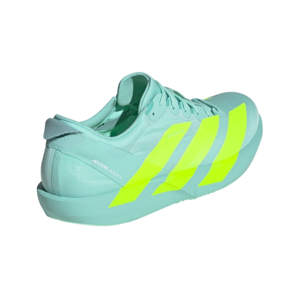 adidas adizero Adios 9 - Flash Aqua/Lucid Lemon/Zero Metallic