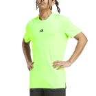 adidas D4T AEROREADY Maglietta - Lime Burst