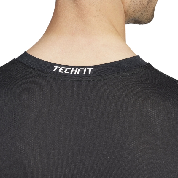 adidas TechFIT Maglia - Black