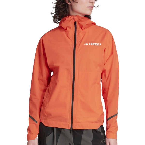 Giacca Trail Running Donna adidas Terrex Xperior Giacca  Semi Impact Orange KA5870