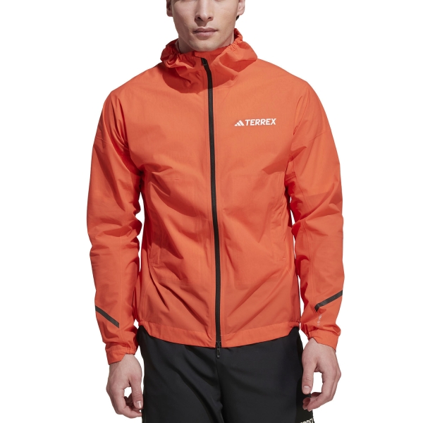 Men's Trail Running Jackets adidas Terrex Xperior Jacket  Semi Impact Orange KA5873