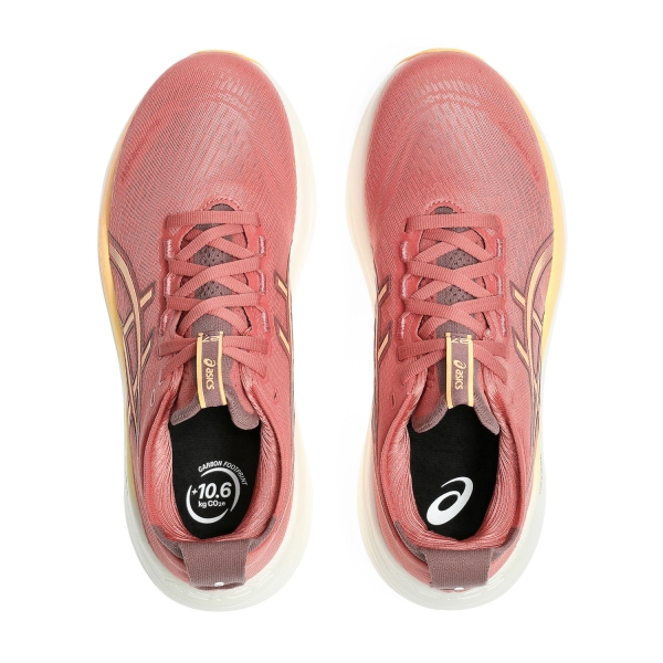 Asics Gel Nimbus 27 - Dark Pink Clay/Orange Glow