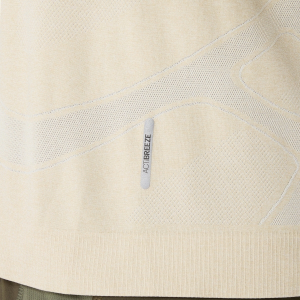 Asics Road Seamless Maglietta - Cream