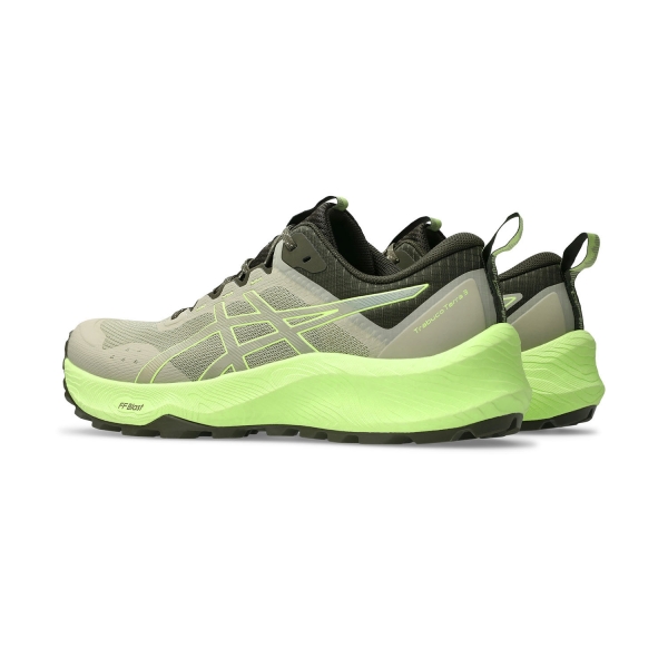 Asics Trabuco Terra 3 - Khaki/Lime Green