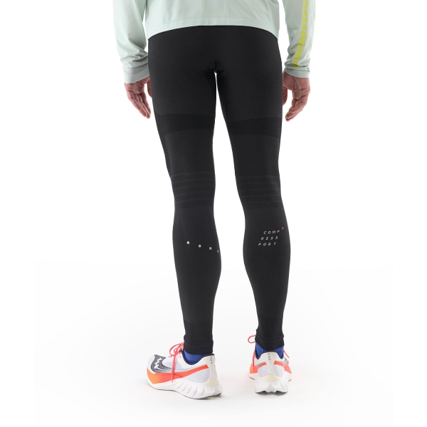 Compressport Winter Logo Tights - Black