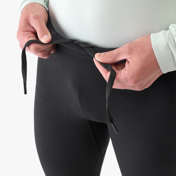 Compressport Winter Logo Tights - Black