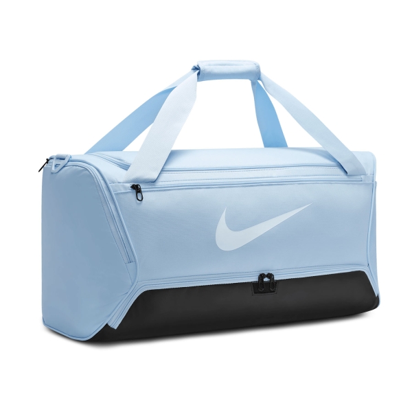 Nike Brasilia 9.5 Borsone Medio - Celestine Blue/Black/White