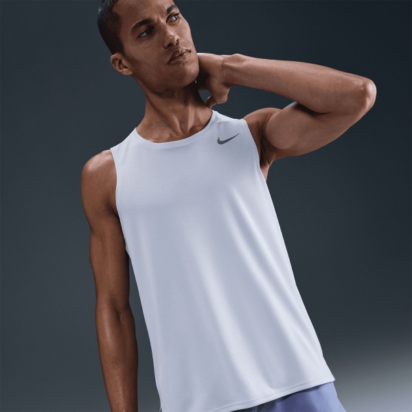 Nike Dri-FIT Miler Run Canotta - Ghost/Reflective Silver