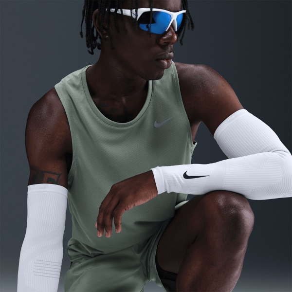 Nike Dri-FIT Miler Run Canotta - Clay Green/Reflective Silver