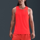 Nike Dri-FIT Miler Run Canotta - Bright Crimson/Reflective Silver