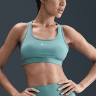 Nike Swoosh Light Reggiseno Sportivo - Cannon/White