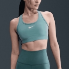 Nike Swoosh Reggiseno Sportivo - Cannon/White