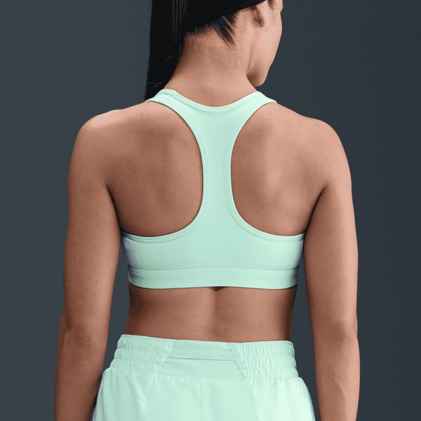 Nike Swoosh Reggiseno Sportivo - Mint Foam/White