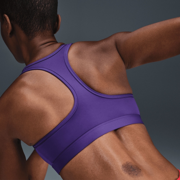 Nike Swoosh Reggiseno Sportivo - Court Purple/White