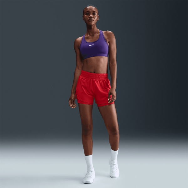 Nike Swoosh Reggiseno Sportivo - Court Purple/White