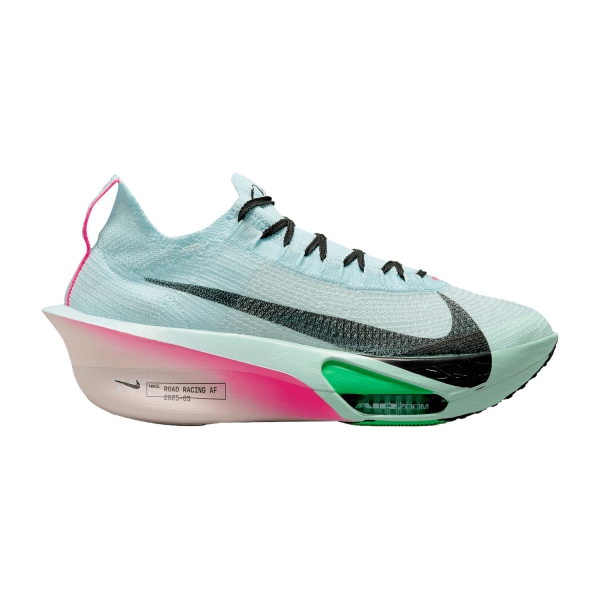 Scarpe Running Performance Uomo Nike Alphafly Next% 3  Glacier Blue/Black/Mint Foam/Green Shock FD8311400