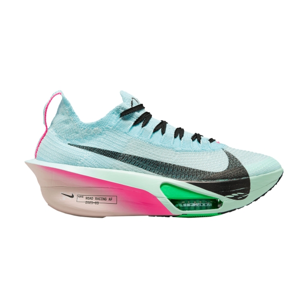 Scarpe Running Performance Donna Nike Alphafly Next% 3  Glacier Blue/Black/Mint Foam/Green Shock FD8315400