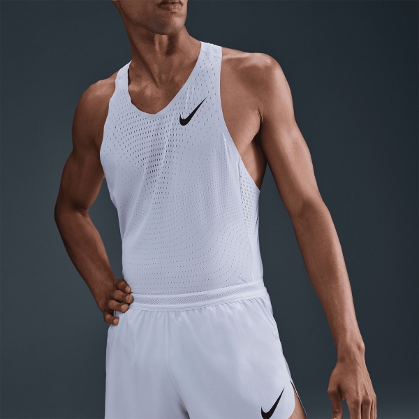 Nike Dri-FIT ADV AeroSwift 4in Pantaloncini - Ghost/Black