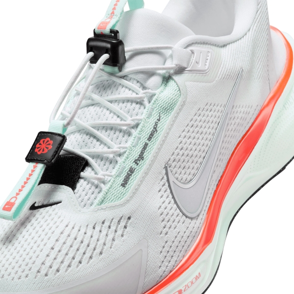 Nike Pegasus EasyOn - White/Metallic Silver/Bright Crimson