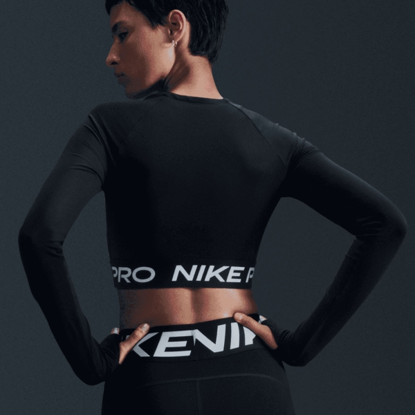 Nike Pro Dri-FIT Maglia - Black/White