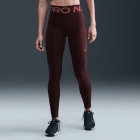 Nike Pro Sculpt Tights - Burgundy Crush/White