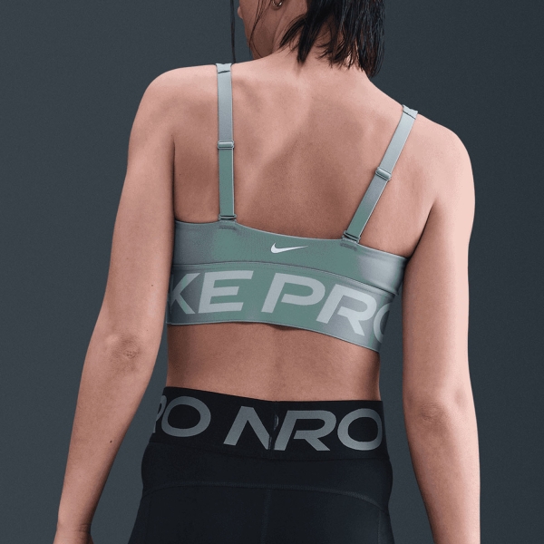 Nike Indy Plunge Reggiseno Sportivo - Cannon/Jade Ice/White