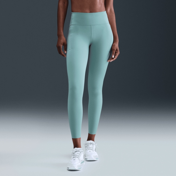 Tights Running Donna Nike Swift 7/8 Tights  Cannon/Reflective Silver HJ2252017