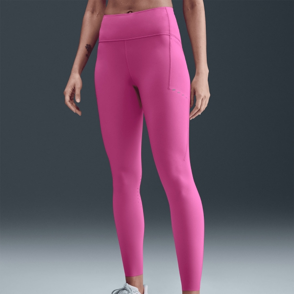 Nike Swift 7/8 Tights - Playful Pink/Reflective Silver