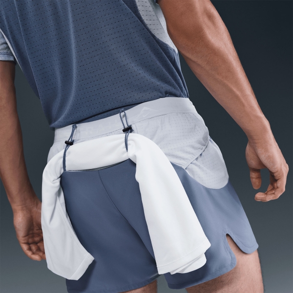 Nike Dri-FIT ADV Second Sunrise 5in Pantaloncini - World Indigo/Ghost/Summit White