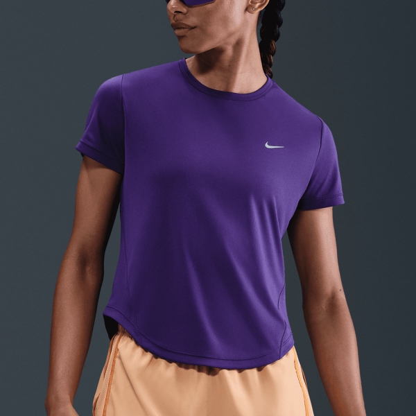 Maglietta Running Donna Nike Tempo Maglietta  Court Purple/Reflective Silver HQ0648547