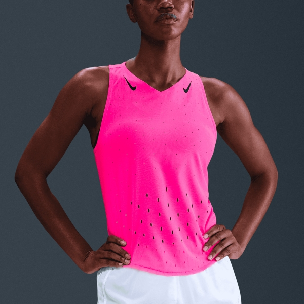 Canotta Running Donna Nike AeroSwift Pro Canotta  Hyper Pink/Black FN2504645