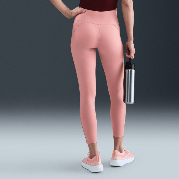 Nike One Dri-FIT 7/8 Tights - Rust Pink/Canyon Rust